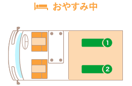 おやすみ中